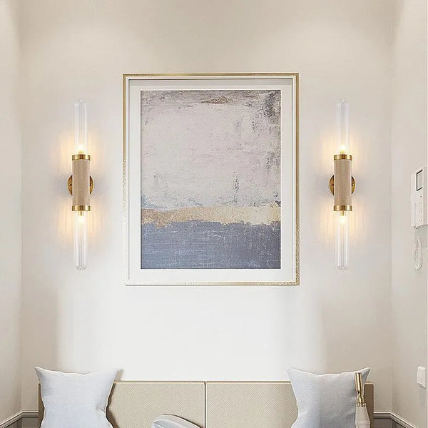 Applique murale LED minimaliste en fer