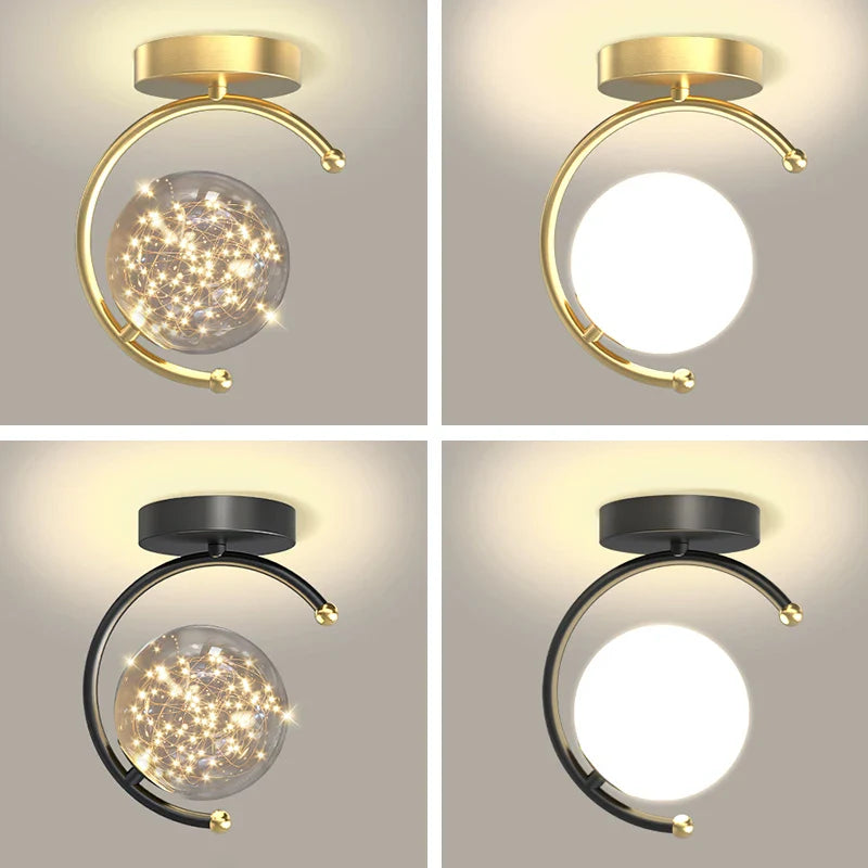 Lustre LED Nordique Intérieur - Décor et Éclairage Trendy