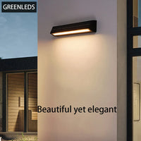 Applique Murale Solaire LED - Style Moderne et Minimaliste