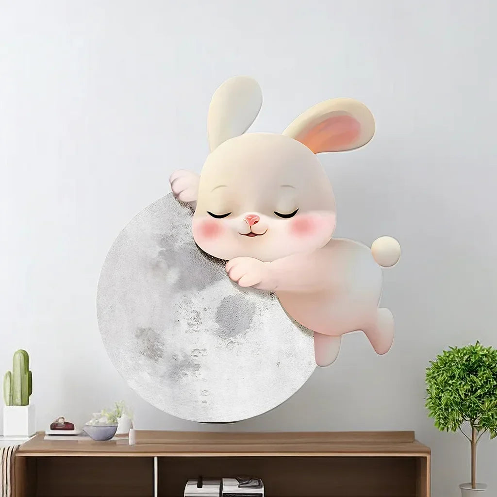 Applique murale LED Lapin Dessin Animé - Décoration Moderne