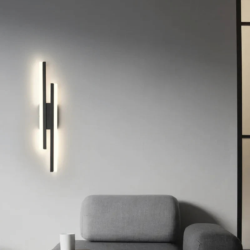 Applique murale design nordique longue bande