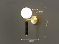 Applique murale LED en marbre pour chambre d'enfant - Lux Kids