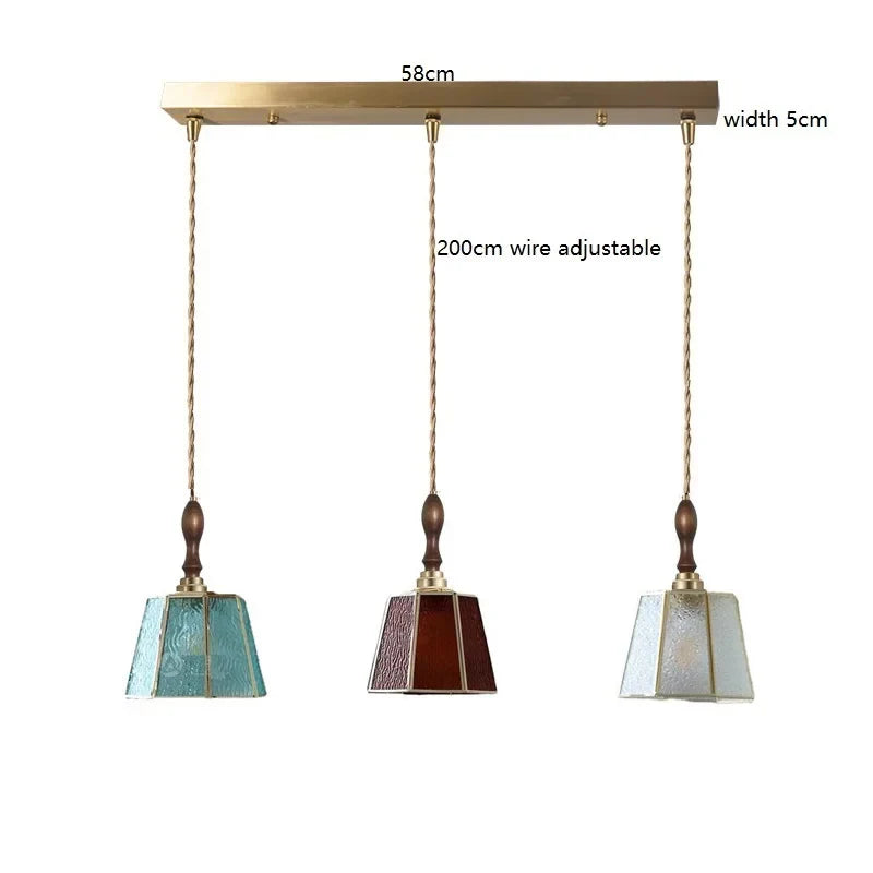 iwhd : Suspension LED Moderne de Style Nordique Vintage Américain