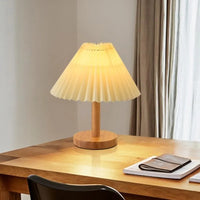 Lampe de Table en Bois Nordique Minimaliste LED - Nordic Glow