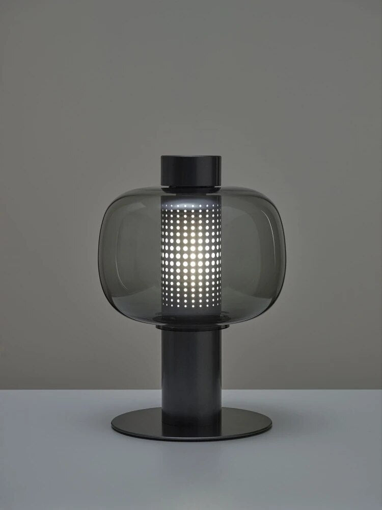 Lampe de Table Luxe Moderne en Verre