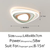 Lustre nordique en bois pour un éclairage intérieur élégant