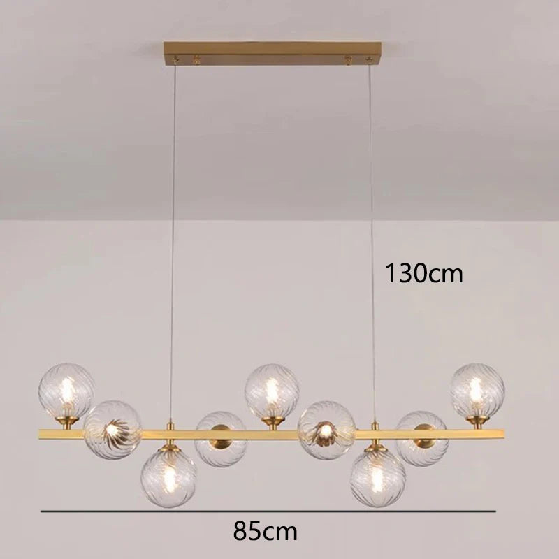 Lustre LED Suspendu au Design Moderne - Illumine Votre Espace
