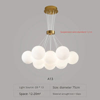 Lustre Nordique Lune Planète Design LED Décoration Maison
