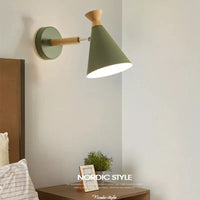 Applique murale nordique en bois naturel
