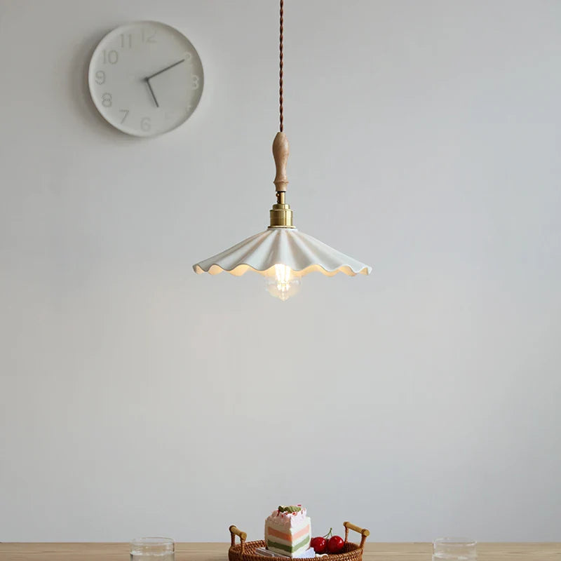 Suspension LED Conique Design en Céramique