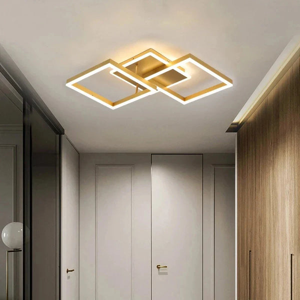 Lustre LED élégant pour un éclairage de plafond moderne