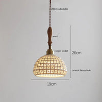 Suspension LED Cuivre et Bois : Décoration Intérieure Moderne