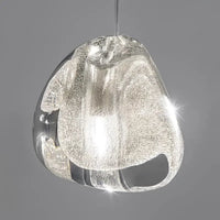 Lustre en cristal rotatif pour un design élégant et moderne