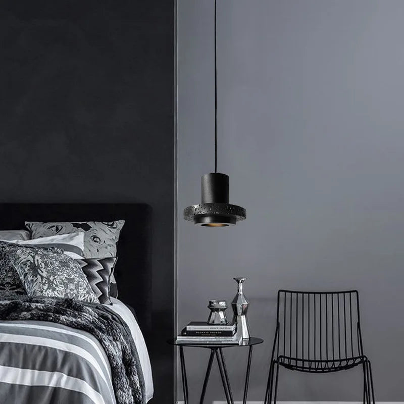 Suspension Industrielle Rétro Luminaire LED Nordique pour Bar Salle À Manger Chambre