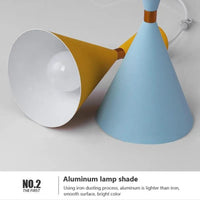 Suspension nordique en aluminium avec trois têtes