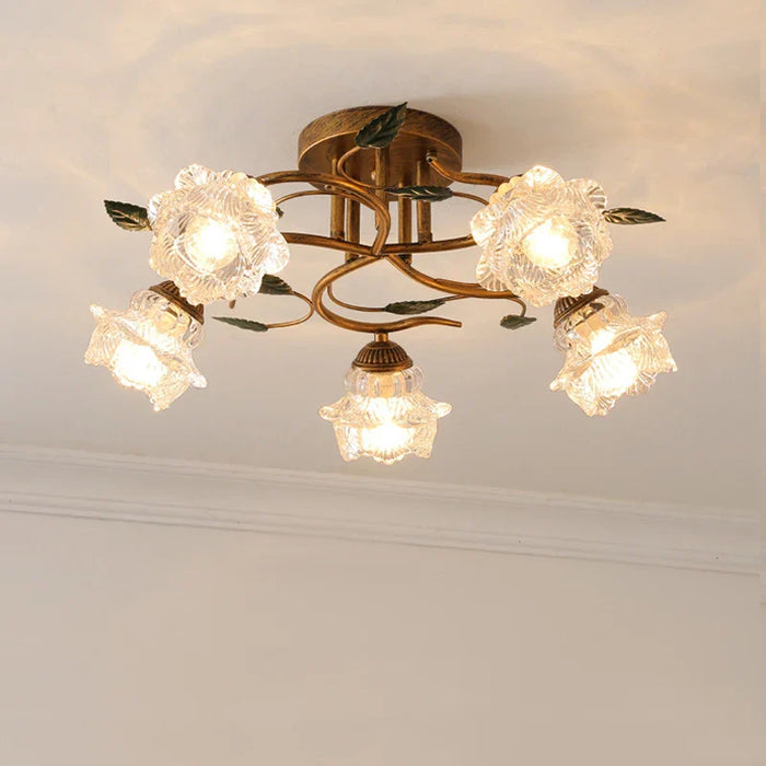 Plafonnier LED Fleur Intérieure