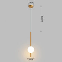 Suspension crystal ball.