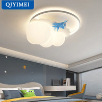 Lustre Avion LED Moderne pour Enfant