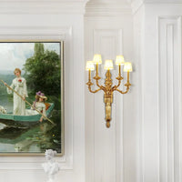 Applique murale cuivre Rococo Chic