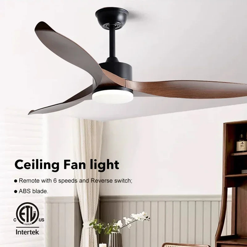 Ventilateur de plafond LED Smart Control - Design Moderne
