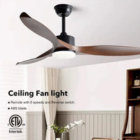 Ventilateur de plafond LED Smart Control - Design Moderne