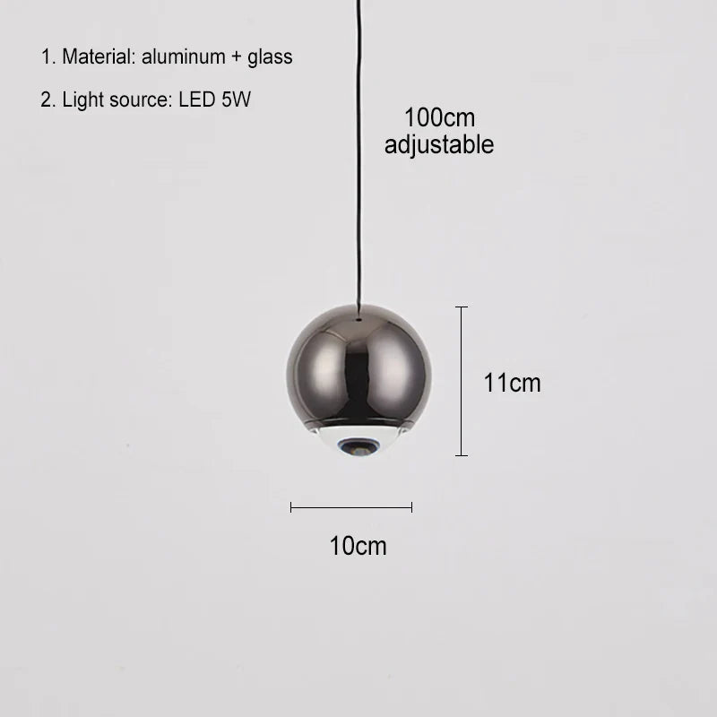Lustre LED Nordique Moderne pour Éclairage Intérieur