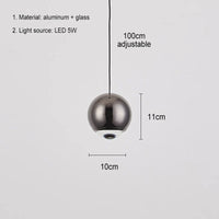 Lustre LED Nordique Moderne pour Éclairage Intérieur