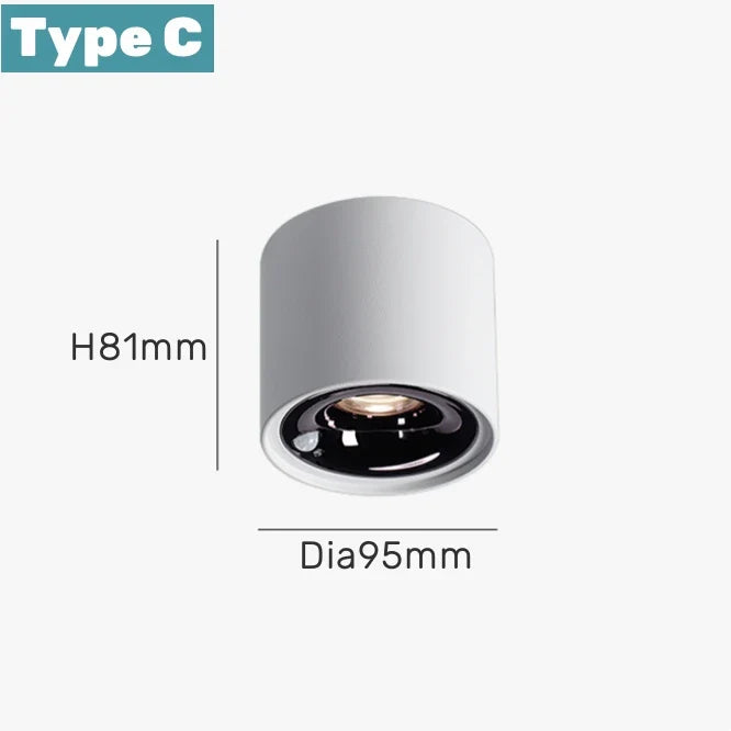 Spot détecteur de mouvement LED 12W - Surface monté - Anti-éblouissement - Smart - Escalier, Chambre, Maison