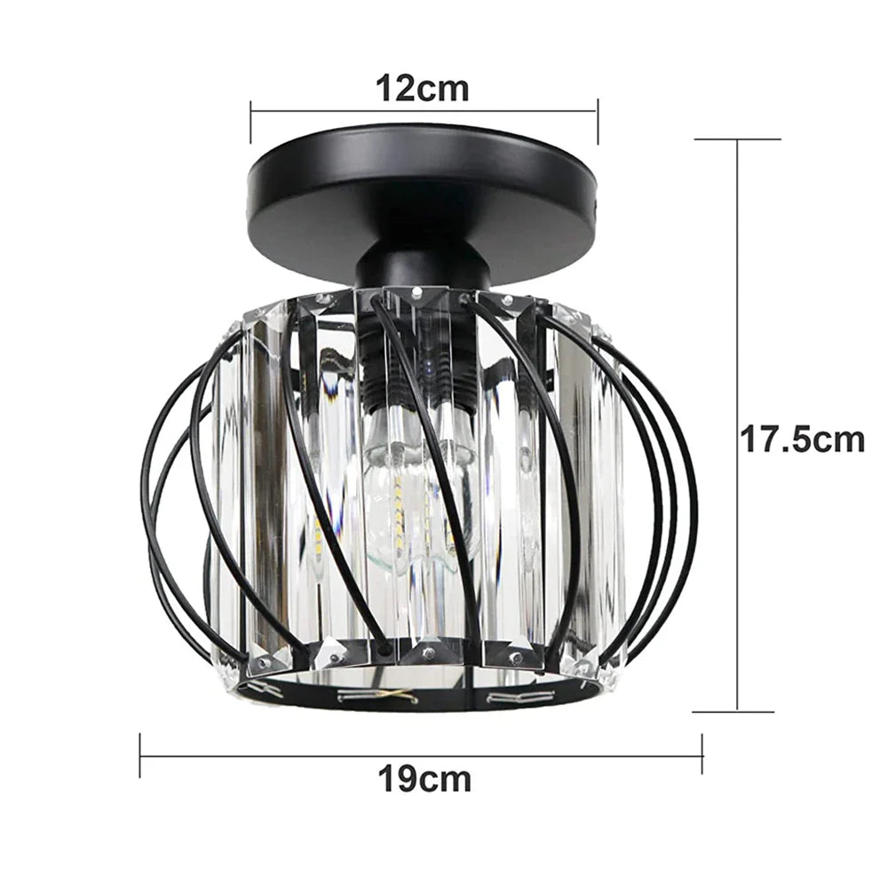Plafonnier LED Crystal Touch