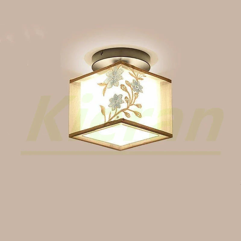 Plafonnier LED Moderne Lotus Oiseau pour Hôtel KTV
