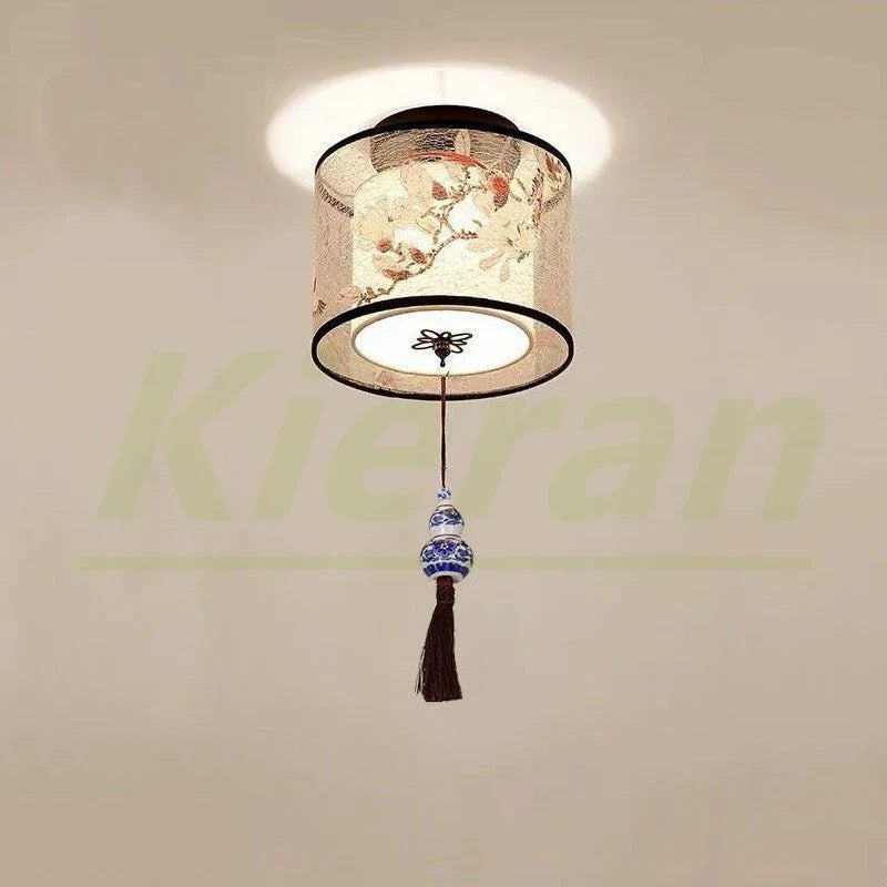 Plafonnier LED Moderne Lotus Oiseau pour Hôtel KTV