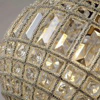 Suspension Lampe en Cristal Style Médiéval