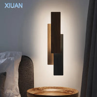 Applique murale Smart en bois de noyer