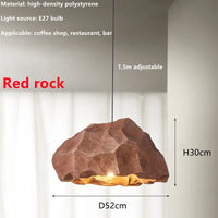 Lustre LED nordique design Wabi Sabi pour une décoration créative et moderne