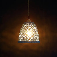Suspension LED Blanc en Céramique - Style Nordique Moderne - Cuivre Suspension Lampe