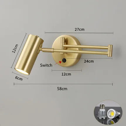 Applique murale LED Tactile Pivotante