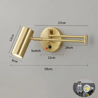 Applique murale LED Tactile Pivotante