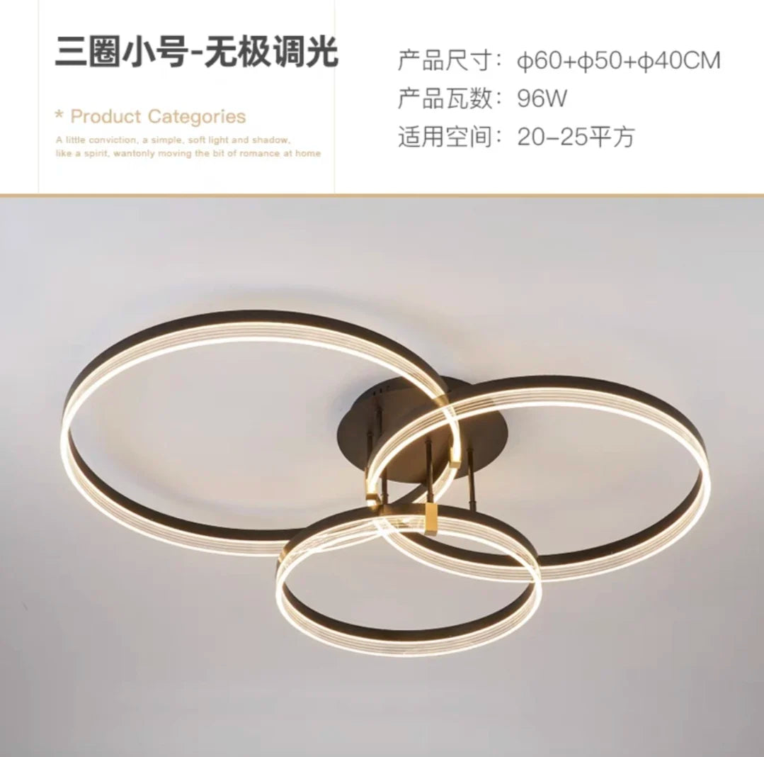 Plafonnier Led minimaliste Smart Control