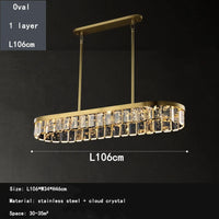 Lustre en cristal multicouche nuage et brume pour hôtel - Corps en acier de luxe
