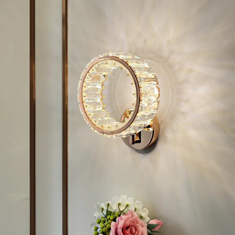 Applique Murale LED Moderne en Cristal de Luxe 2024 - Édition Exclusive