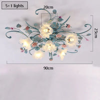 Plafonnier Fleur Chaud et Romantique pour Chambre de Princesse