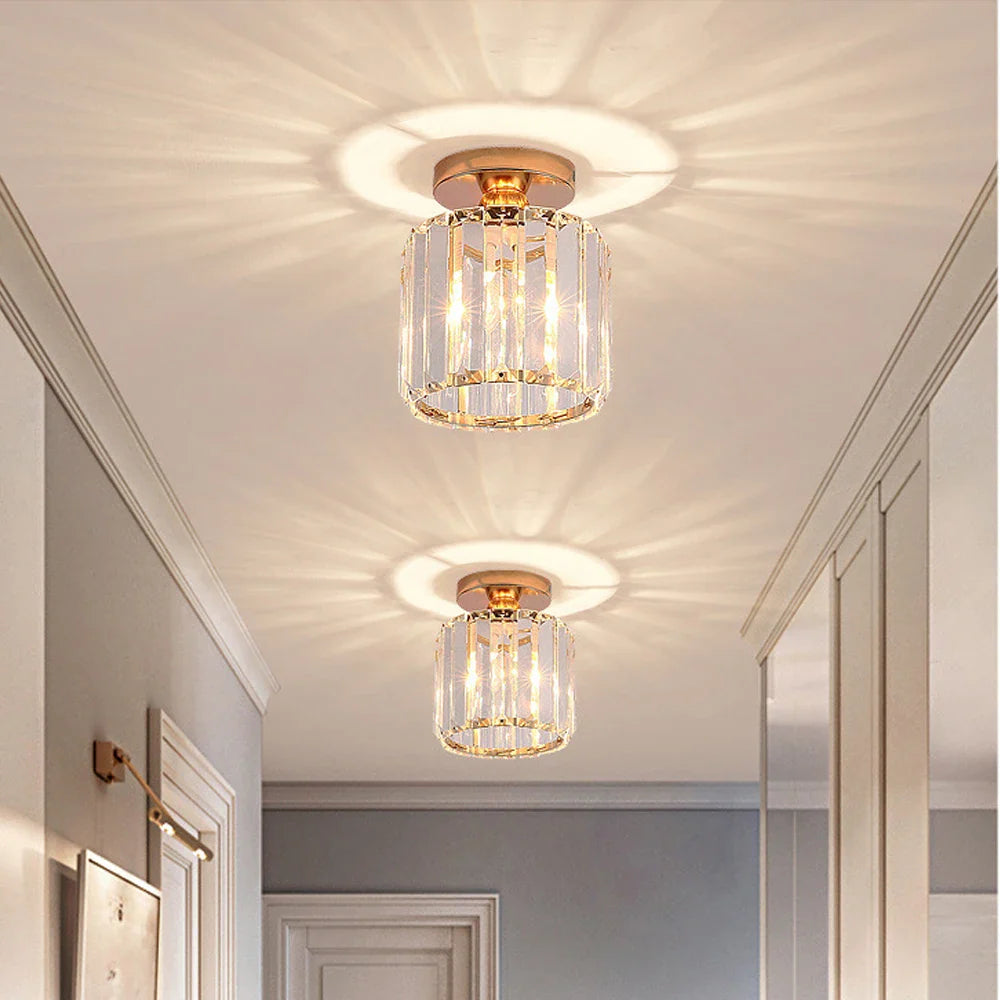 Suspension Cristal Moderne pour Décoration Intérieure