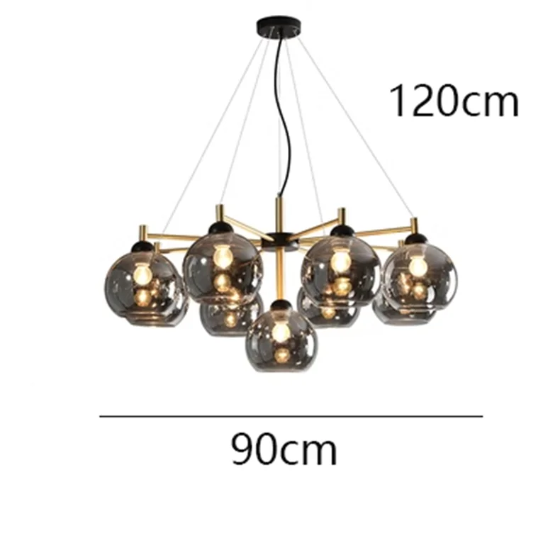 Lustre Moderne à LED pour un Éclairage Intérieur Suspendu