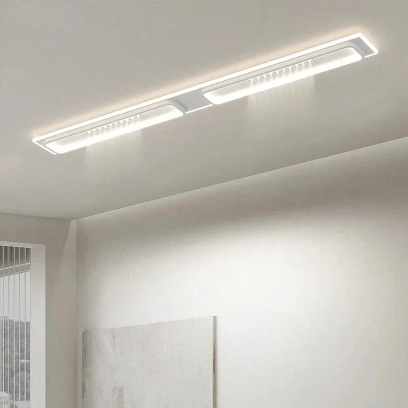 Plafonnier LED Moderne : Gradation et Projecteurs d'Éclairage Intérieur