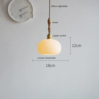 Suspension LED Cuivre et Bois : Décoration Intérieure Moderne