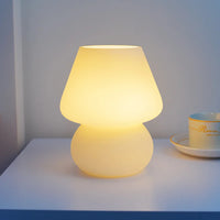 Lampe de bureau LED en verre de luxe