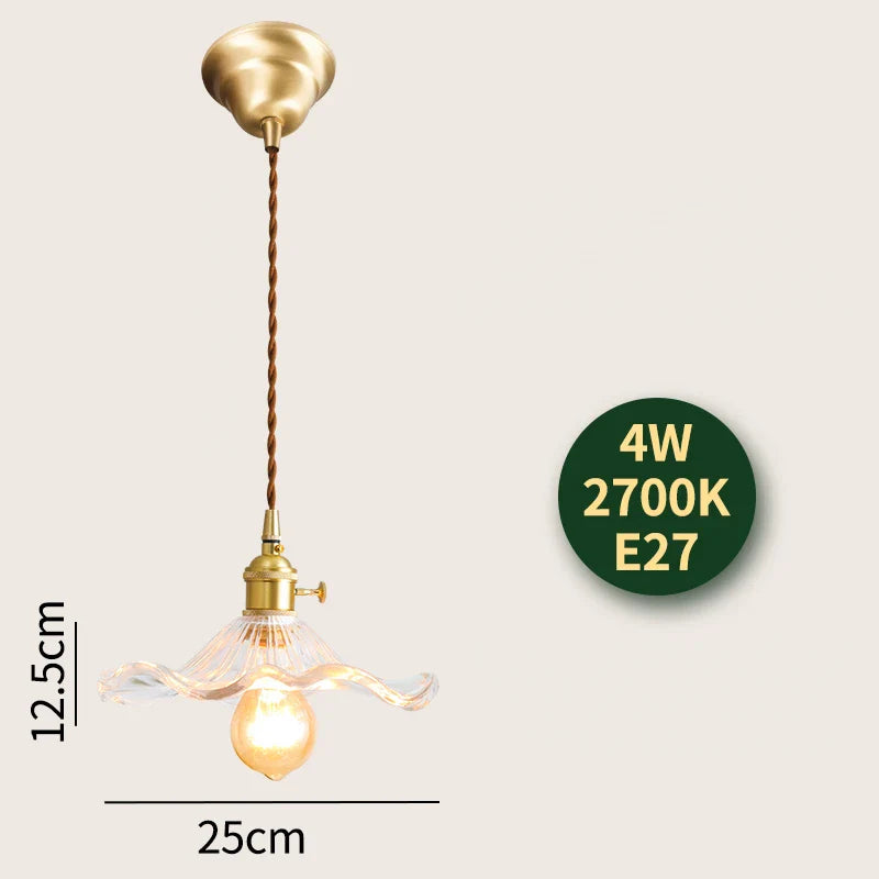 Suspension Diamond Glass LED Nordic Modern