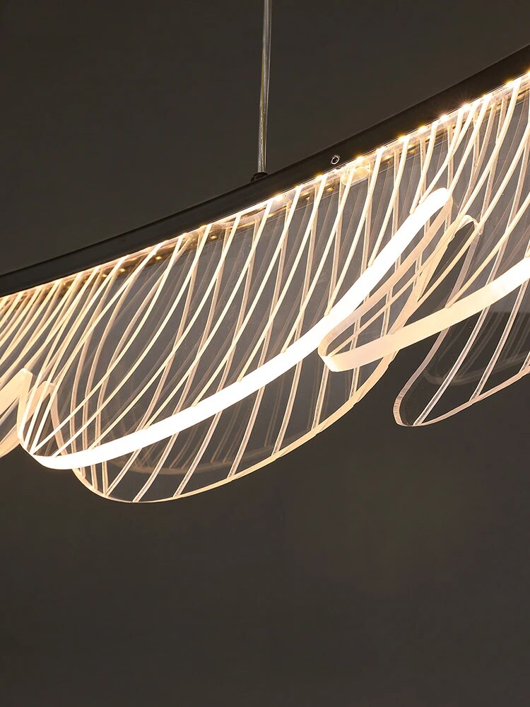 Lustre Cuivre Italien Moderne