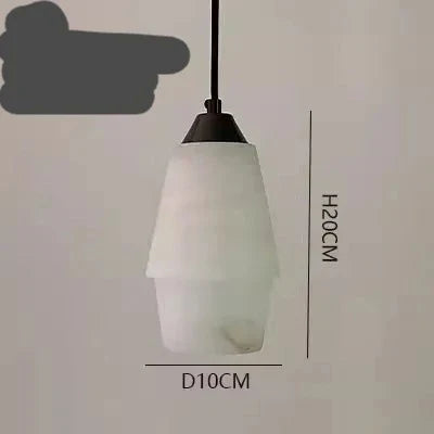 Suspension Vintage Rétro Collection Marbre LED Pour Salle à Manger