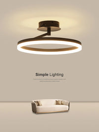 Plafonnier LED Rond Minimaliste